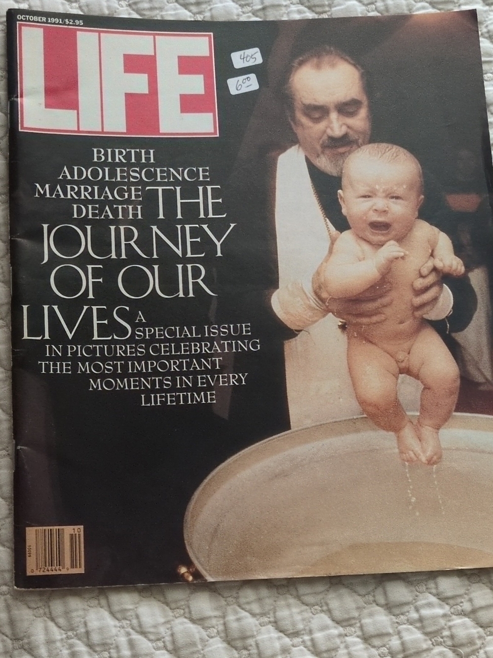 Magazine Cover - The Journey of Our Lives (October 1991)